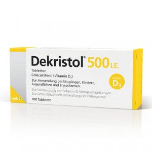 DEKRISTOL 500 I.E. Tabletten